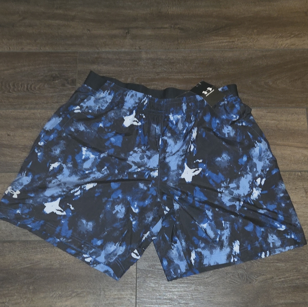 Blue Camouflage - Under Armour shorts